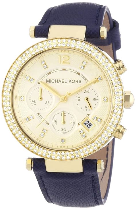 uhren lederband michael kors|Uhren mit Lederarmband .